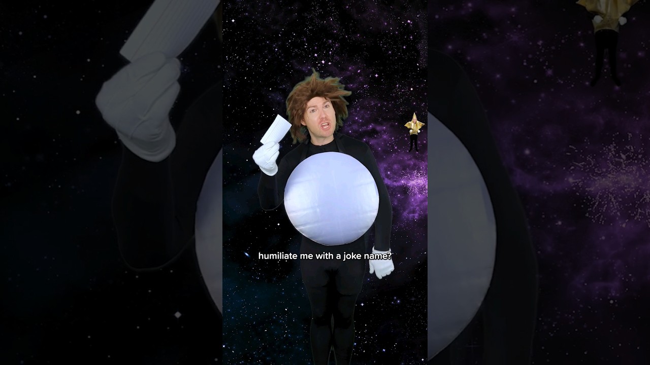 Planets Find Out Their Names 🌎 #comedy #planets #shorts
