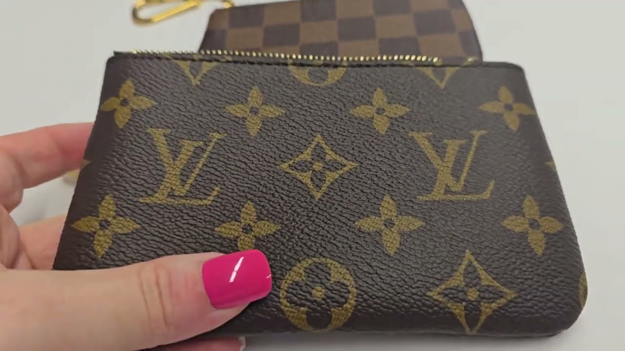 Brand New Louis Vuitton Key Pouch (Cleś) S Comparison and Review! 2025