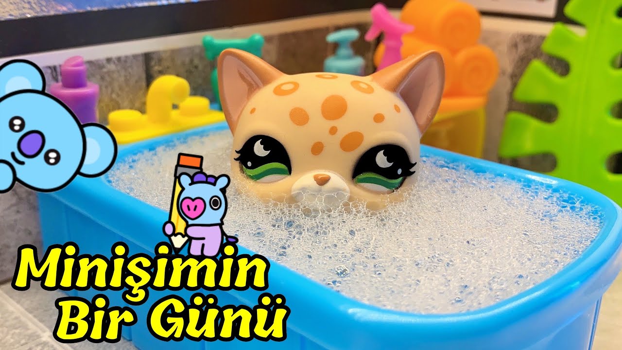 Minişimin Sabah ve Akşam Rutini 🌈☀️ - Minişler Cupcake Tv  || LPS Littlest Pet Shop