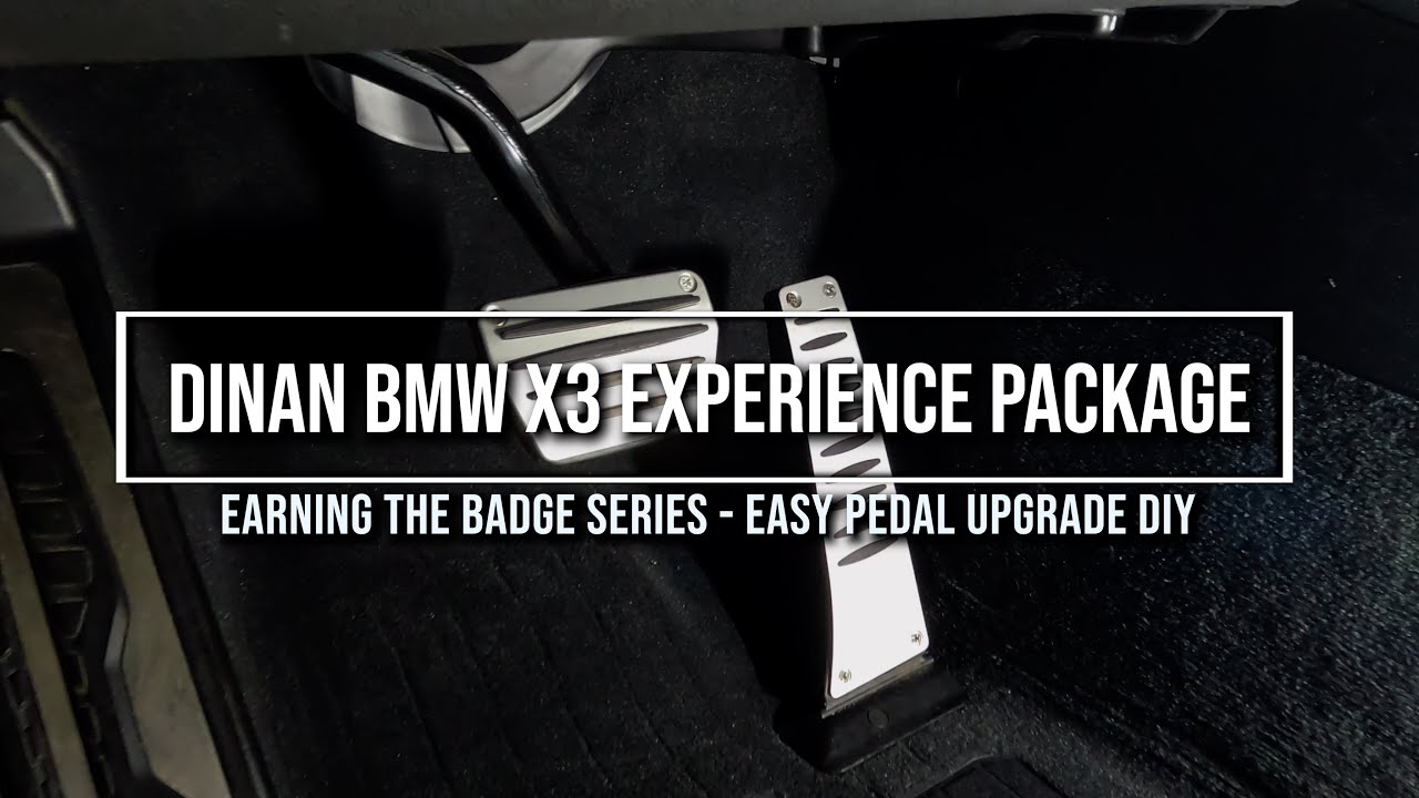 Простая самостоятельная установка педалей Dinan BMW — пакет улучшений Experience.
