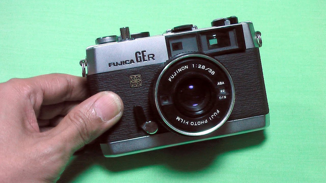 フジカGERの使い方 FUJIFILM FUJICA GER How to use 1970s Rangefinder camera