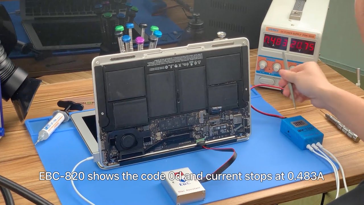 How to Diagnose Dead MacBook using EBC-820 & BY-3200