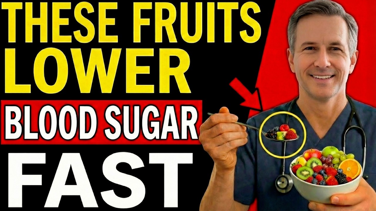 TOP 10 Fruits That Reverse Blood Sugar | Best Fruits for Diabetics & 5 Worst to Avoid