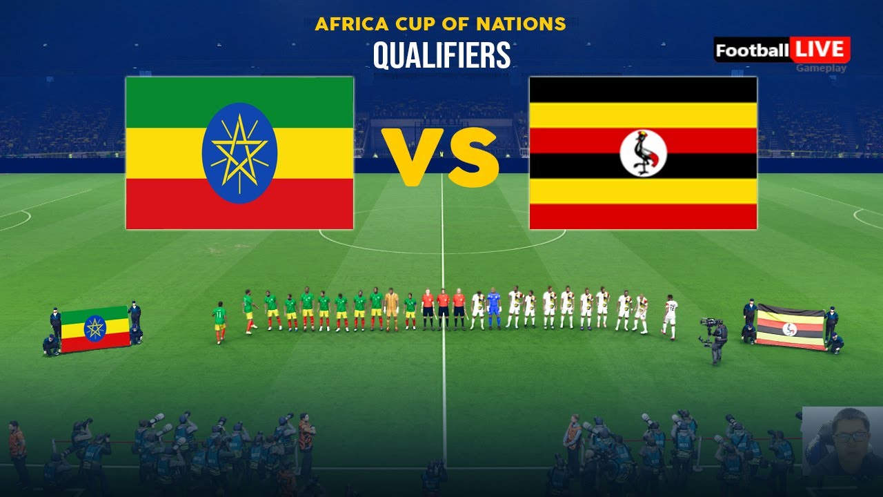 Ethiopia vs Uganda - Africa Cup of Nations Qualifiers | Full Match All Goals | Simulation PES