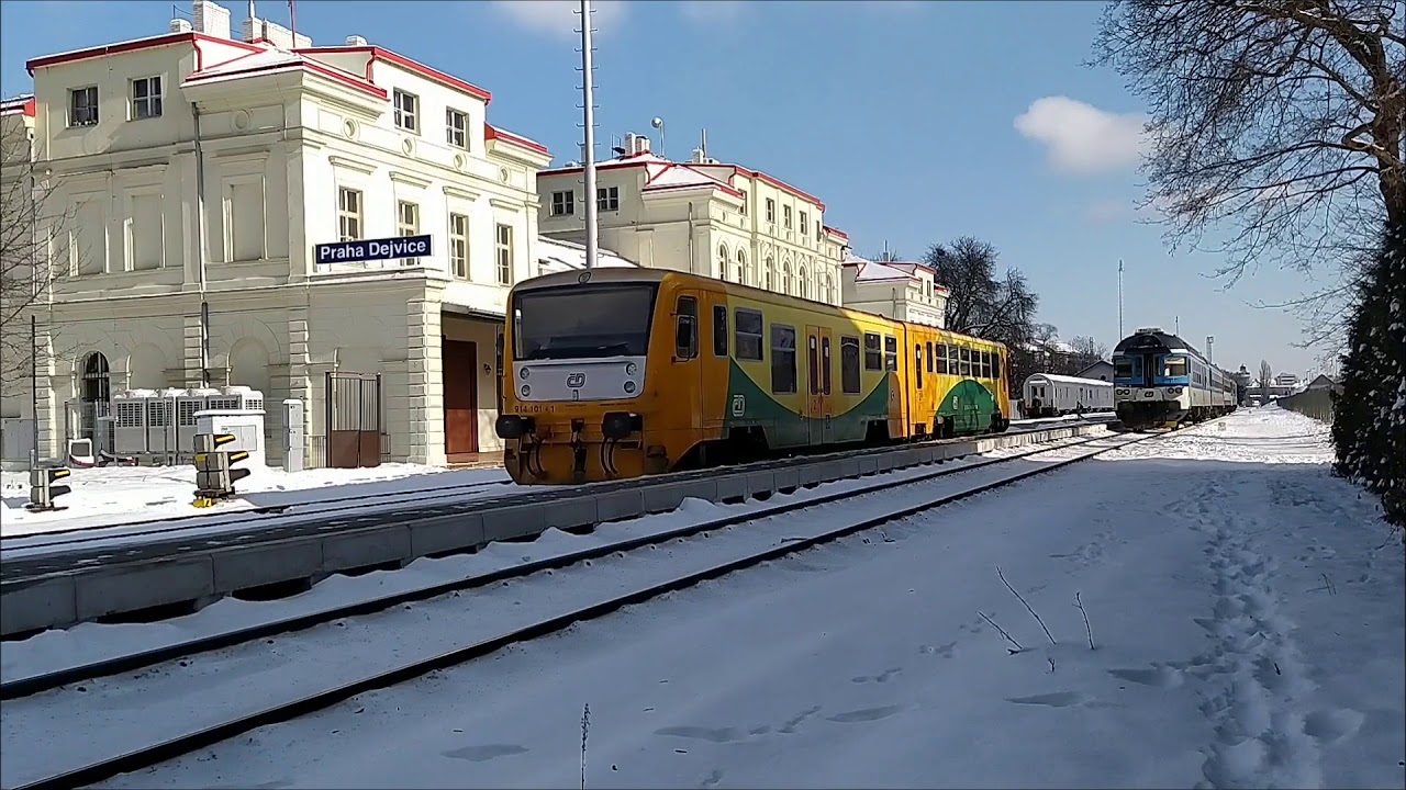 Vlaky Praha - Dejvice dne: 12.2.2021
