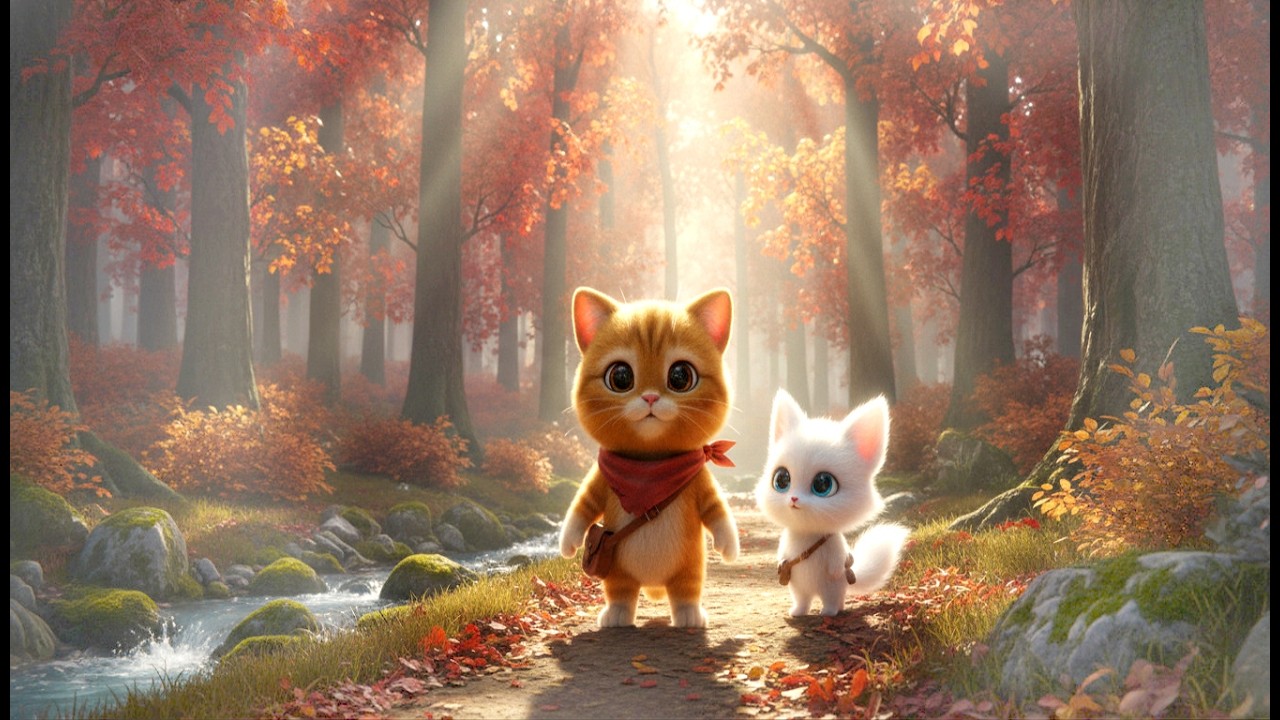 Helpful Ginger Kitten Saves His Mom: A Touching Saga Cat Tale