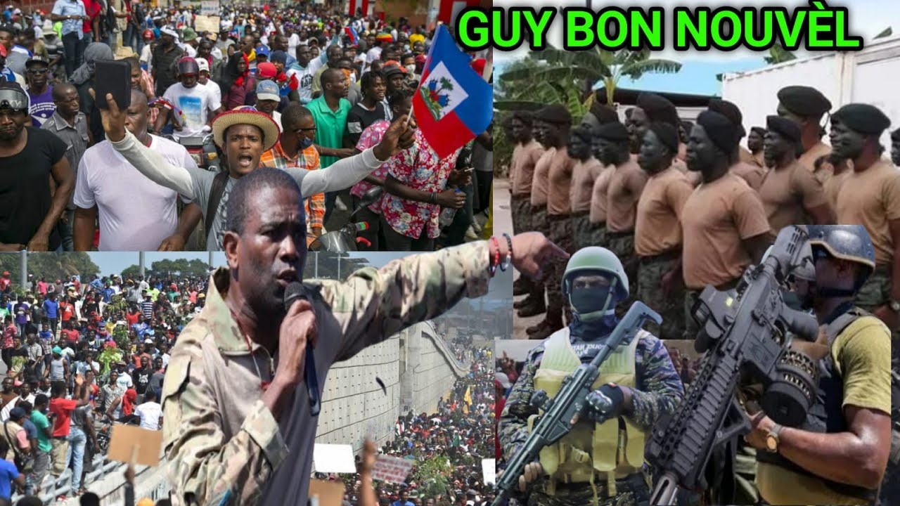 21 JAN GUY PHILIPPE PRAN YO SOUF CPT A KOUPE YON FOUL SÒLDA PARE REVOLISYON PÈP LA PÒTOPRENS TRANBLE