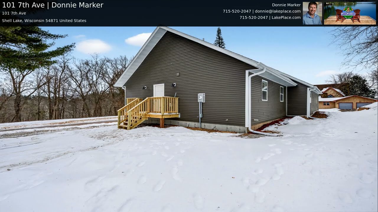 Newly Remodeled Shell Lake, Wisconsin Home for Sale | 101 7th Ave | Donnie Marker