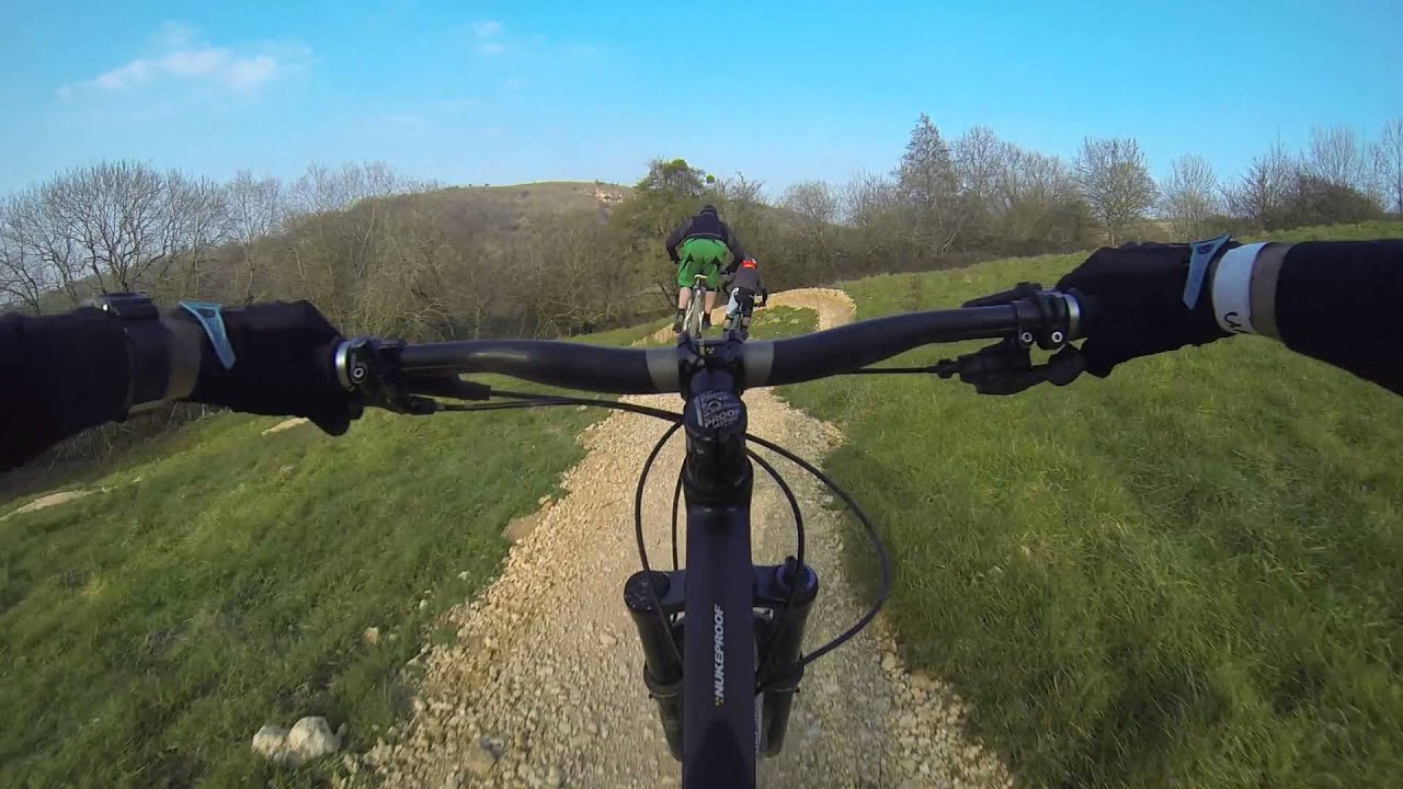 Project 417, blue trail, cheese roller, fly up downhill