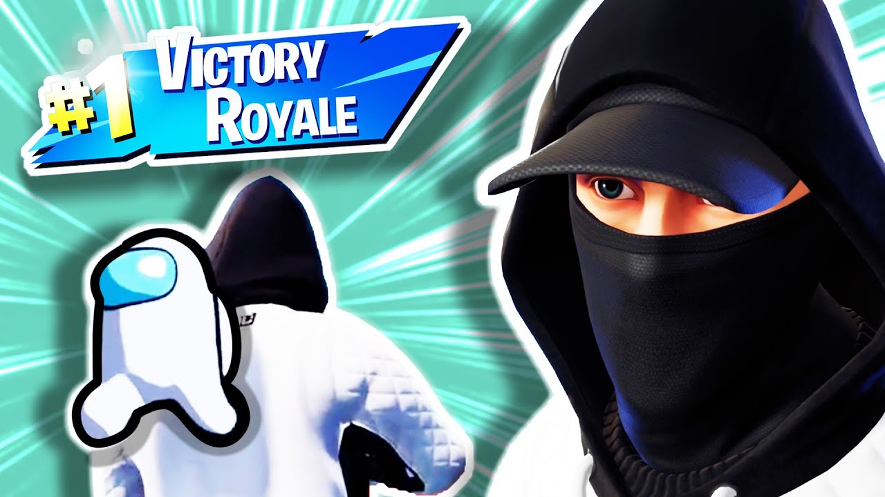 Fortnite Stash'd Squad Win + Among Us (PS5 Gameplay)