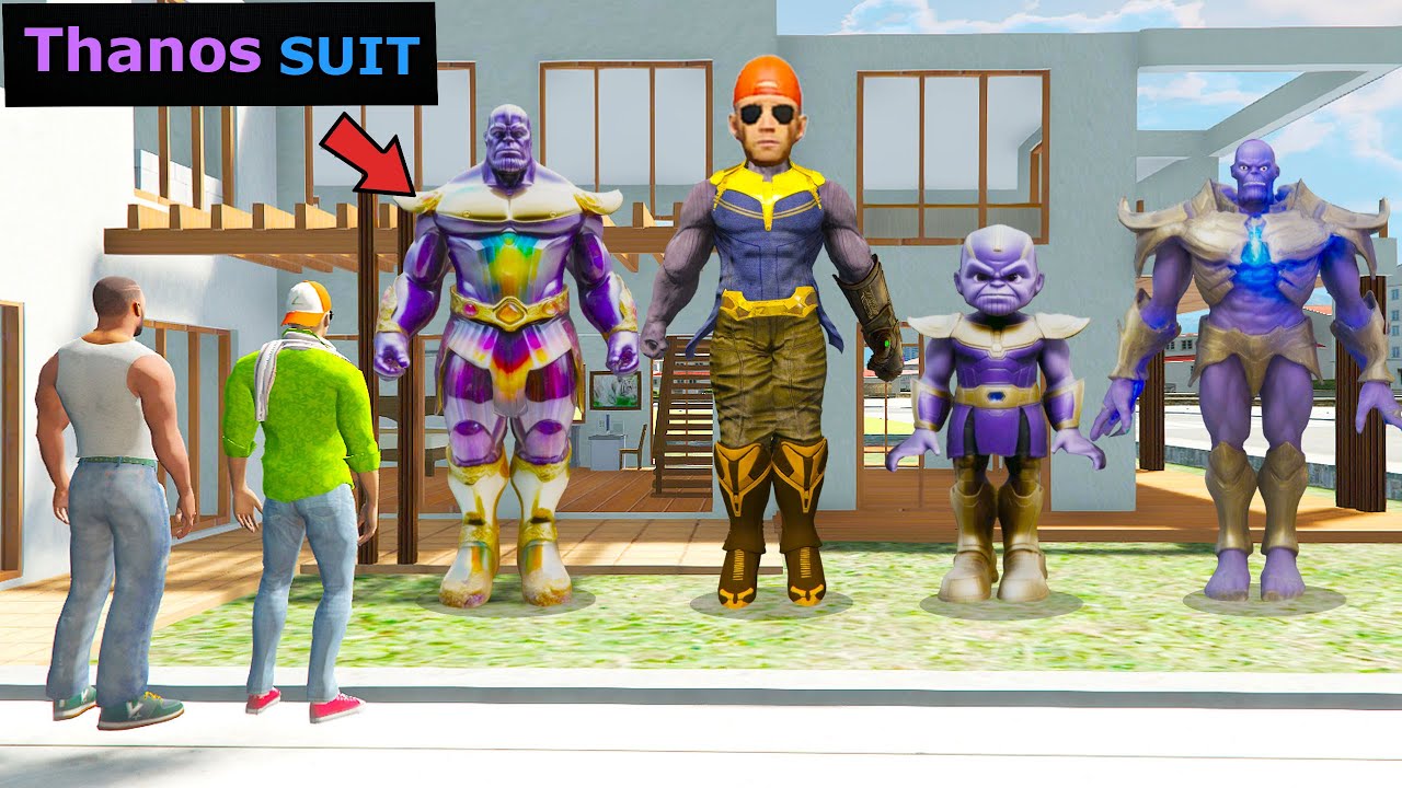 🕵️‍ Stealing Every THANOS SUIT 🦸‍♀️💥 Indian Theft Auto✨😇Indian Bike Driving 3D