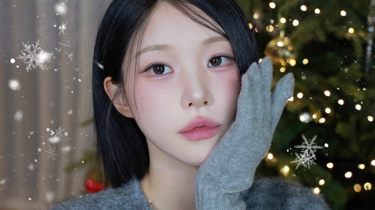 연말에 딱🎄 힙한데 고급스러운 미지근 쿨톤 메이크업🔮🍸🪄 ˚⋆ +진심 인생샷 보장.. | 소윤Soyoon 