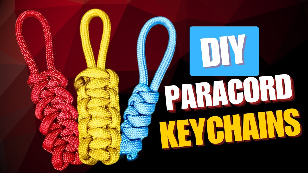 DIY Paracord Keychains: 3 Simple Designs to Try Today!