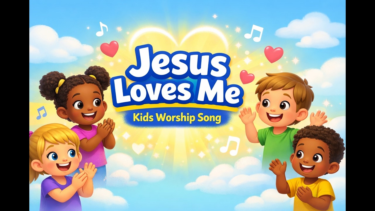Jesus Loves Me | Kids Christian Action Song | Sing & Move Along