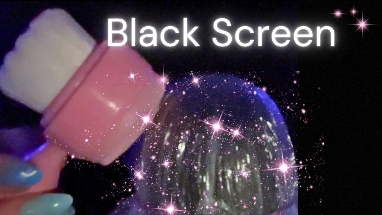 ASMR ⎪10 Hour BLACK SCREEN Mic Scratching with Thunderstorm ⛈️