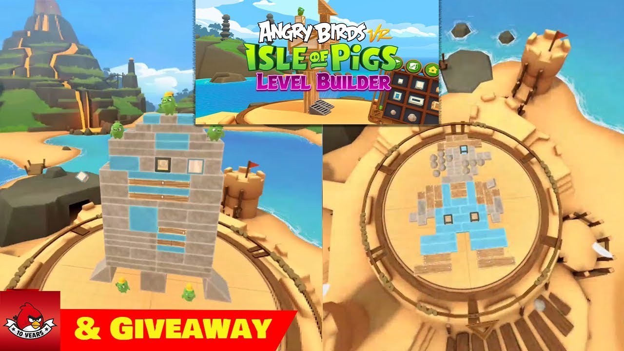 Angry Birds VR: Isle of Pigs - Level Builder UPDATE! - Oculus Quest