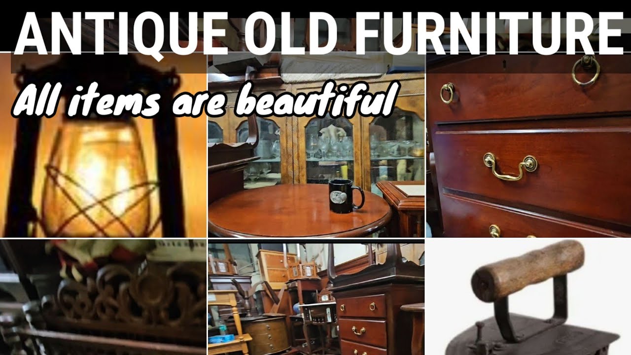 Old Furniture Market। Antique furniture in old Furniture Market Amar colony furniture market