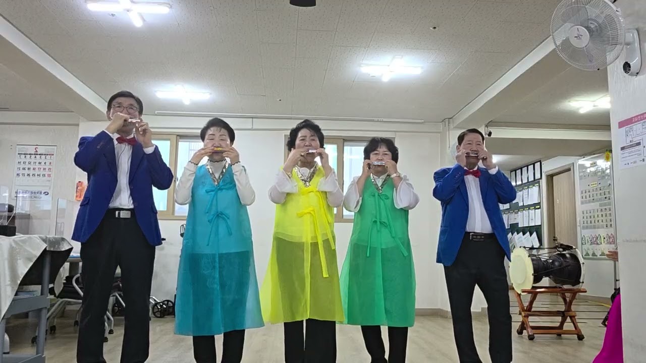 예비군서희/부초같은인생/ 김용임/ 데이케어 하모니카