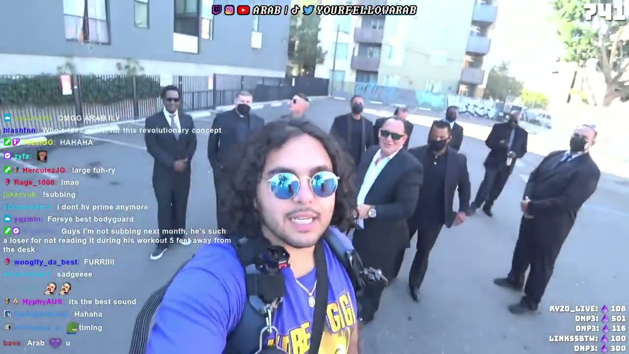 I Hired 10 Bodyguards to Make the MOST FAMOUS Twitch Streamer
