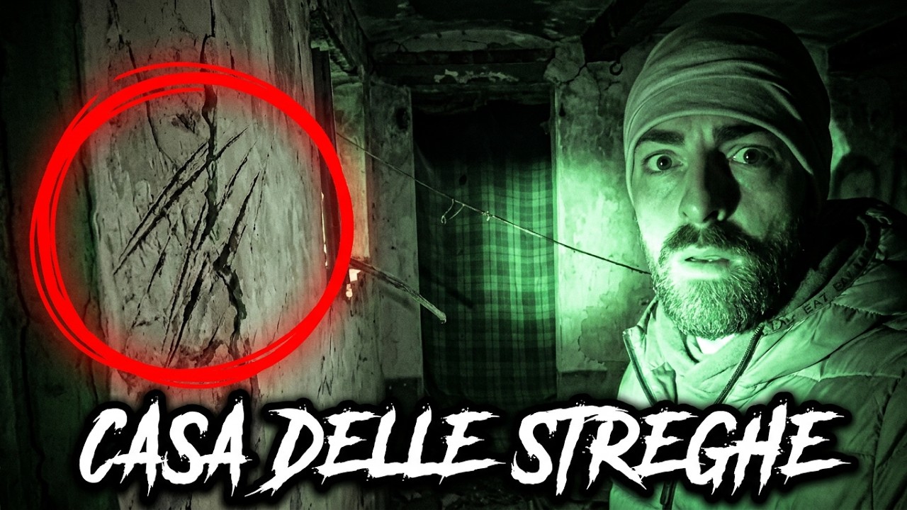 DA SOLO nella CASA DELLE STREGHE…HO SENTITO UNA PRESENZA