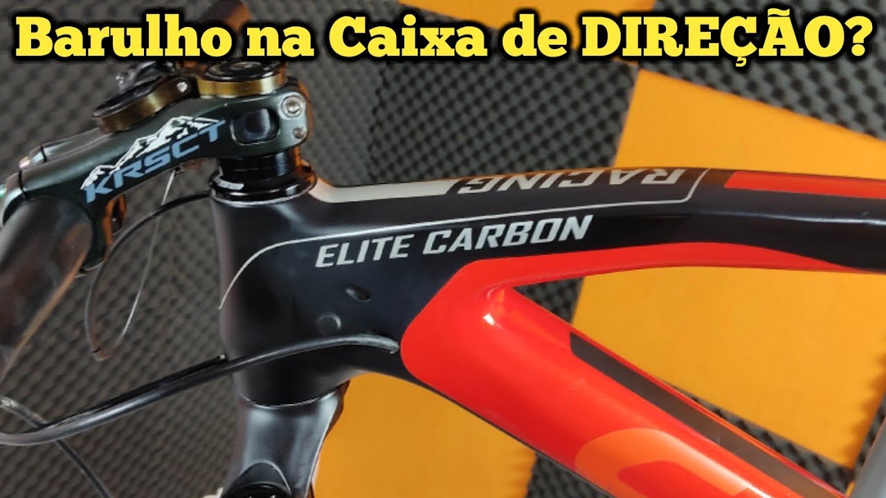 Como desmontar e lubrificar Caixa direção TAPERED, direção da Bike fazendo barulho?