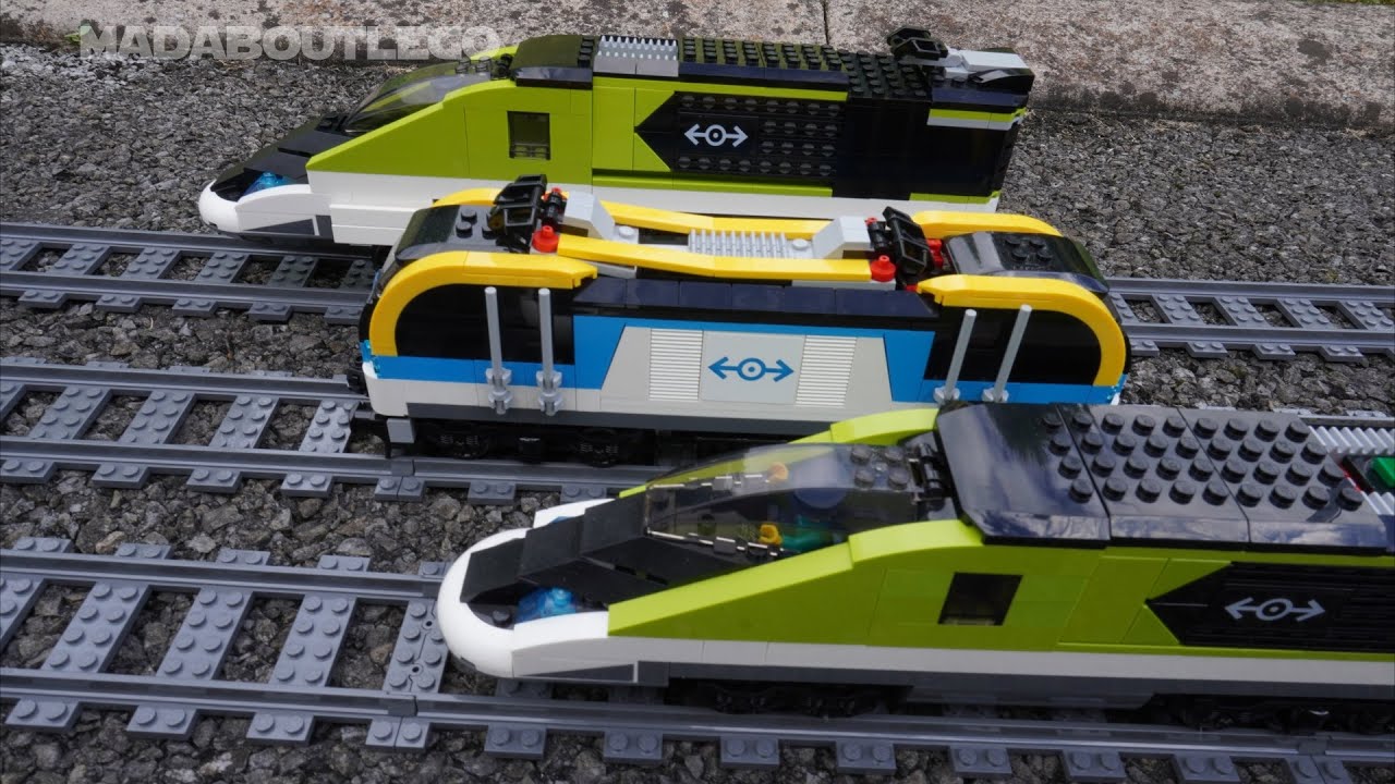 Fastest LEGO Express Passenger Train in the World test 2