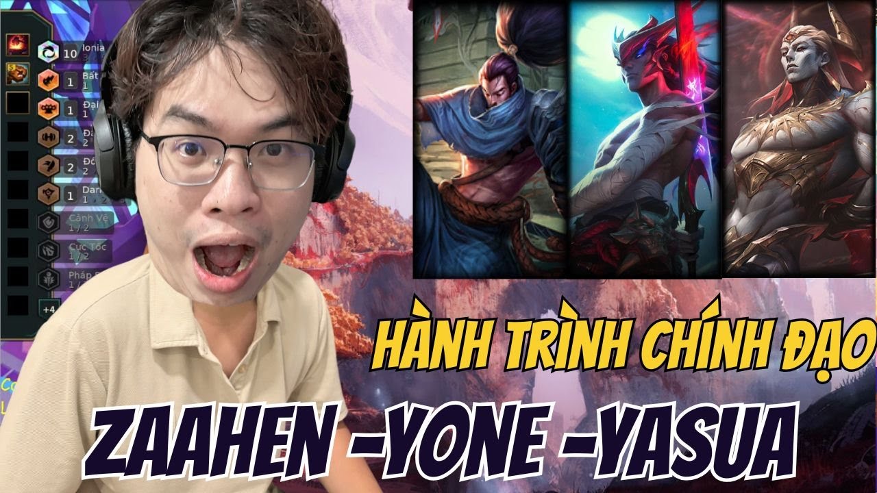 Unlocked Yone và Zaahen tôi đã làm được điều không thể TFT mùa 16 hành trình chính đạo 10 Ionia