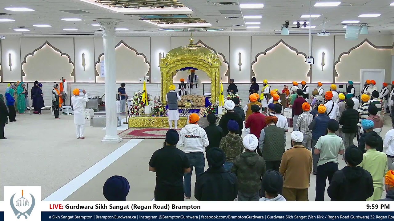Vaisakhi 2026 Live | Gurdwara Sikh Sangat Brampton