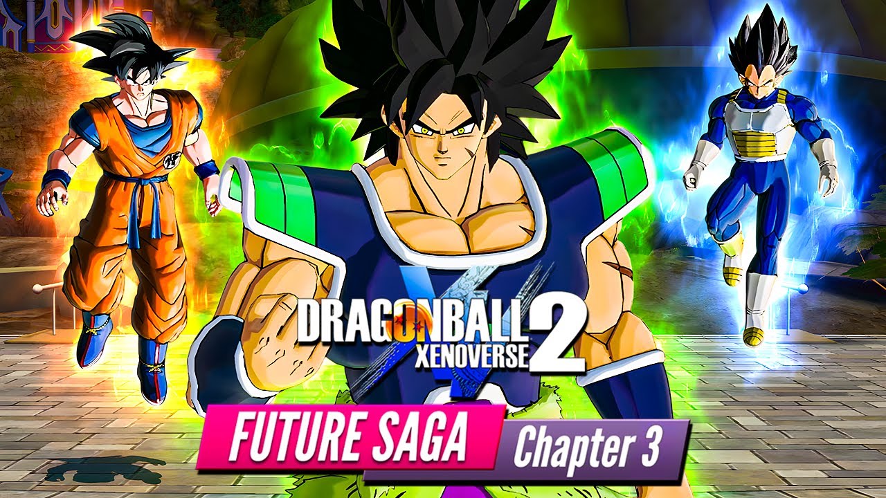 (DLC 20) Dragon Ball Xenoverse 2 Future Saga Chapter 3 - Story All Cutscenes - Full Movie (HD 60FPS)