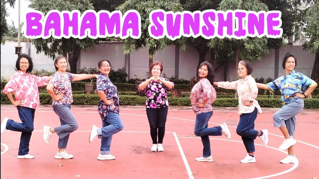 BAHAMA SUNSHINE - LINE DANCE Chor : Marchy Susilani, Abadi Haria, Katarina Sherrina ( INA )