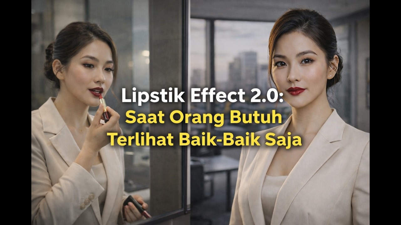 Lipstick Effect 2.0 : Saat Orang Butuh Terlihat Baik-Baik Saja