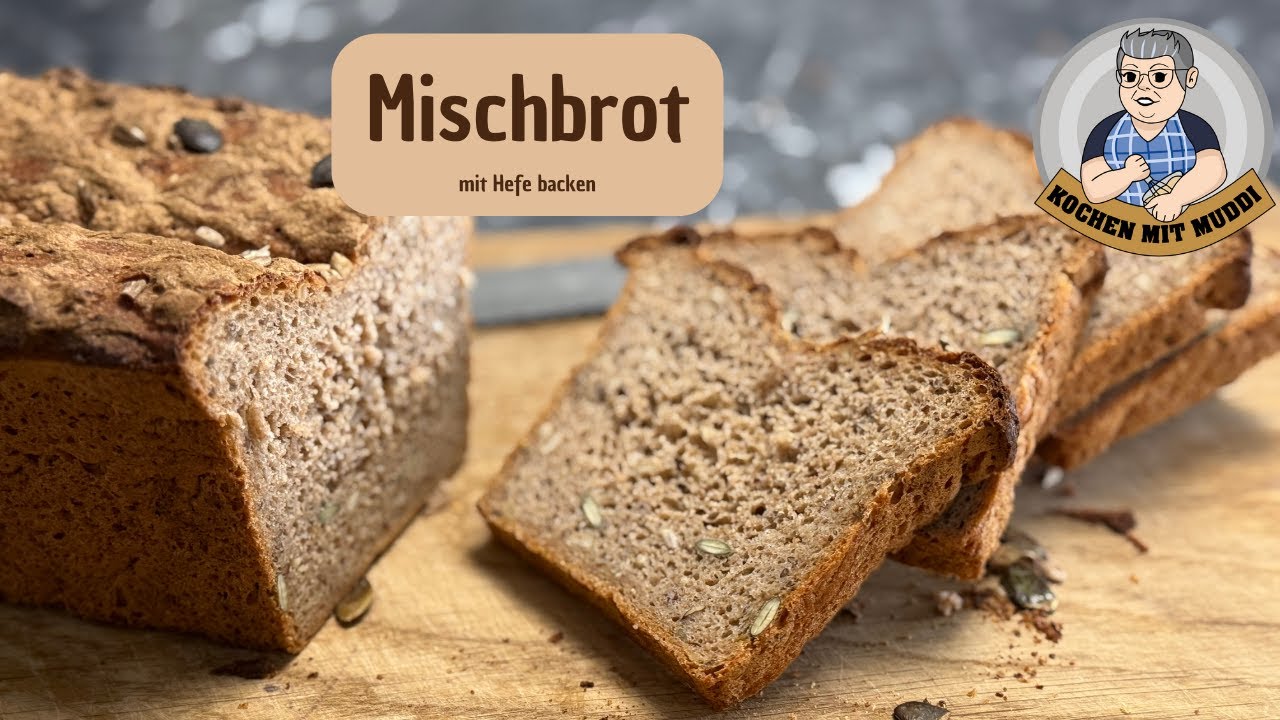 Mischbrot mit Hefe