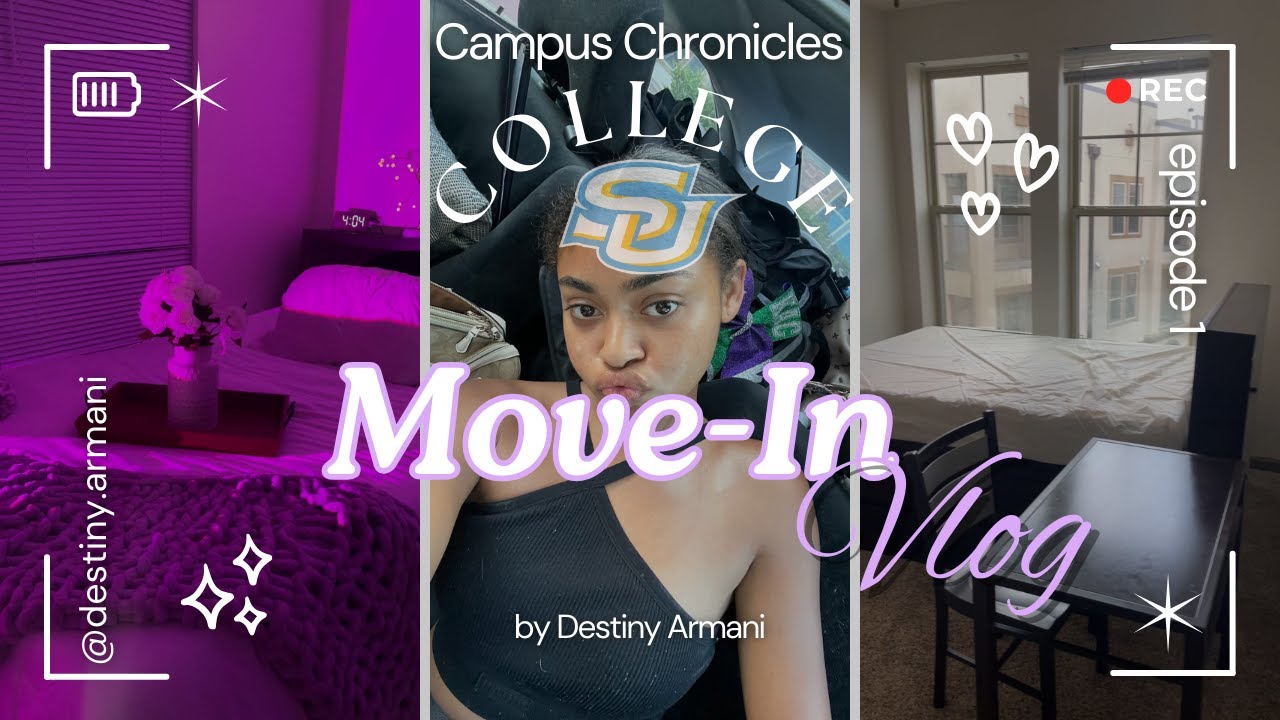 Southern University HBCU Move-in Vlog 2024!| Campus Chronicles | episode1