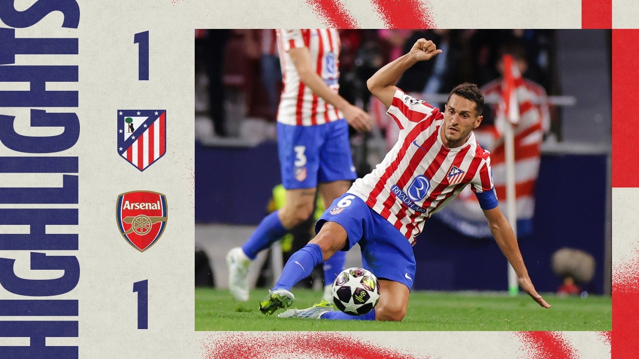 Atl&eacute;tico de Madrid 1-1 Arsenal | ⚽ Juli&aacute;n Alvarez | HIGHLIGHTS - 2025/26 UCL semi-finals, first leg