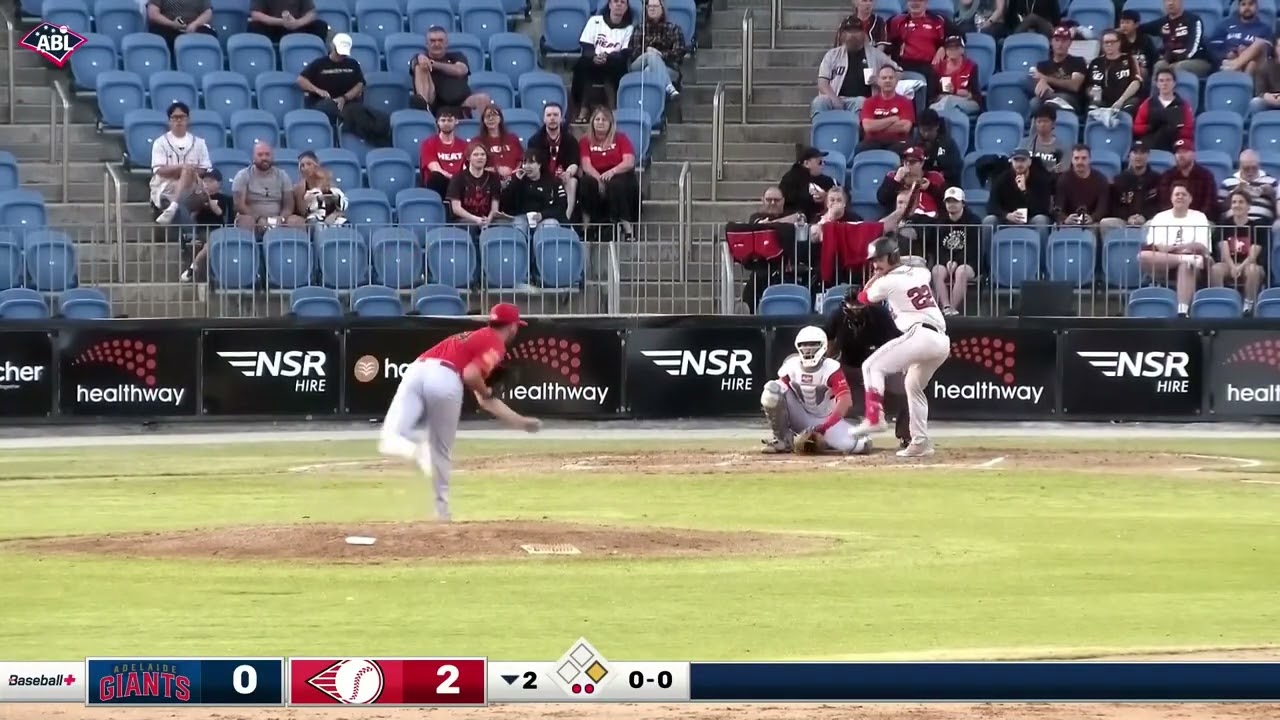 Rays prospect with an RBI triple for the Perth Heat on ABL Opening Night