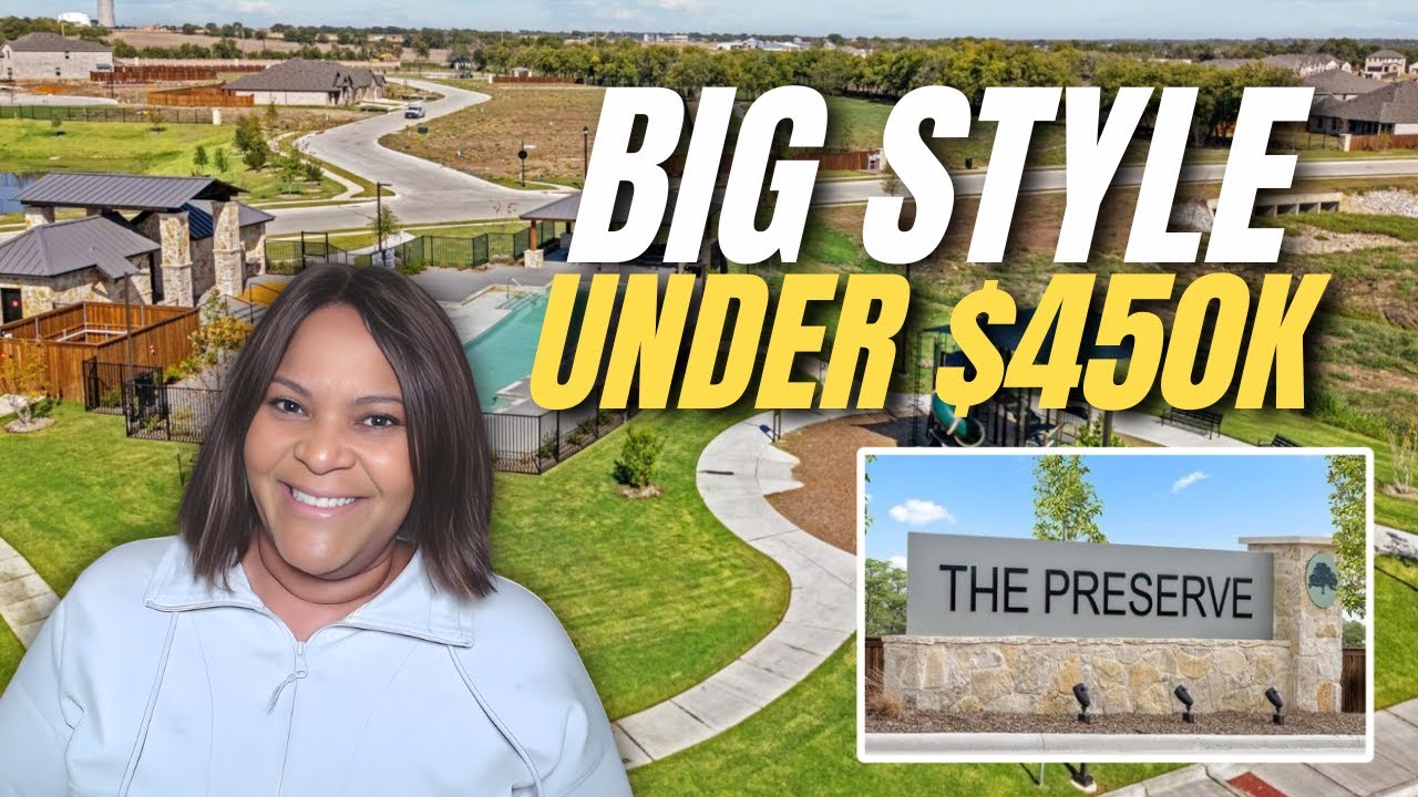 Affordable Luxury Homes in Justin TX | The Preserve Home Tour