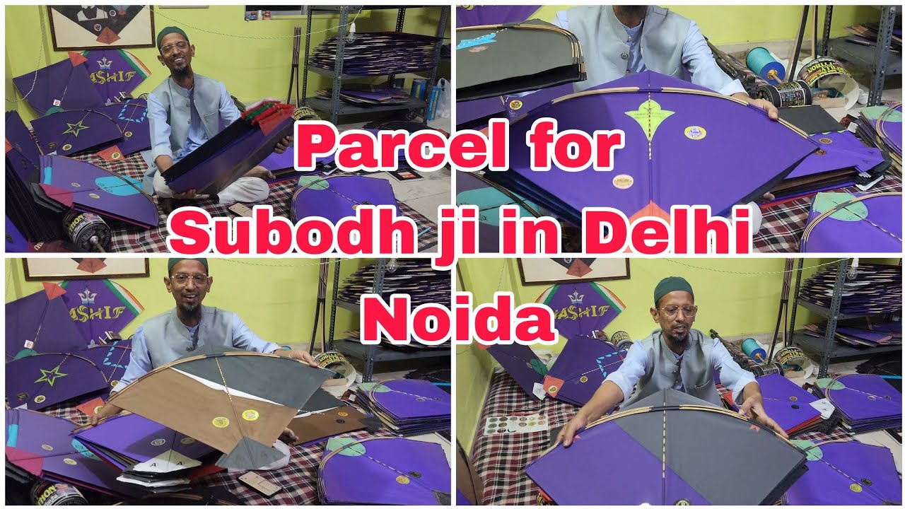 Patang Parcel for Subodh ji in Delhi Noida 🪁|| Special Patang Collection❤️ @thewashifkiteemporium 
