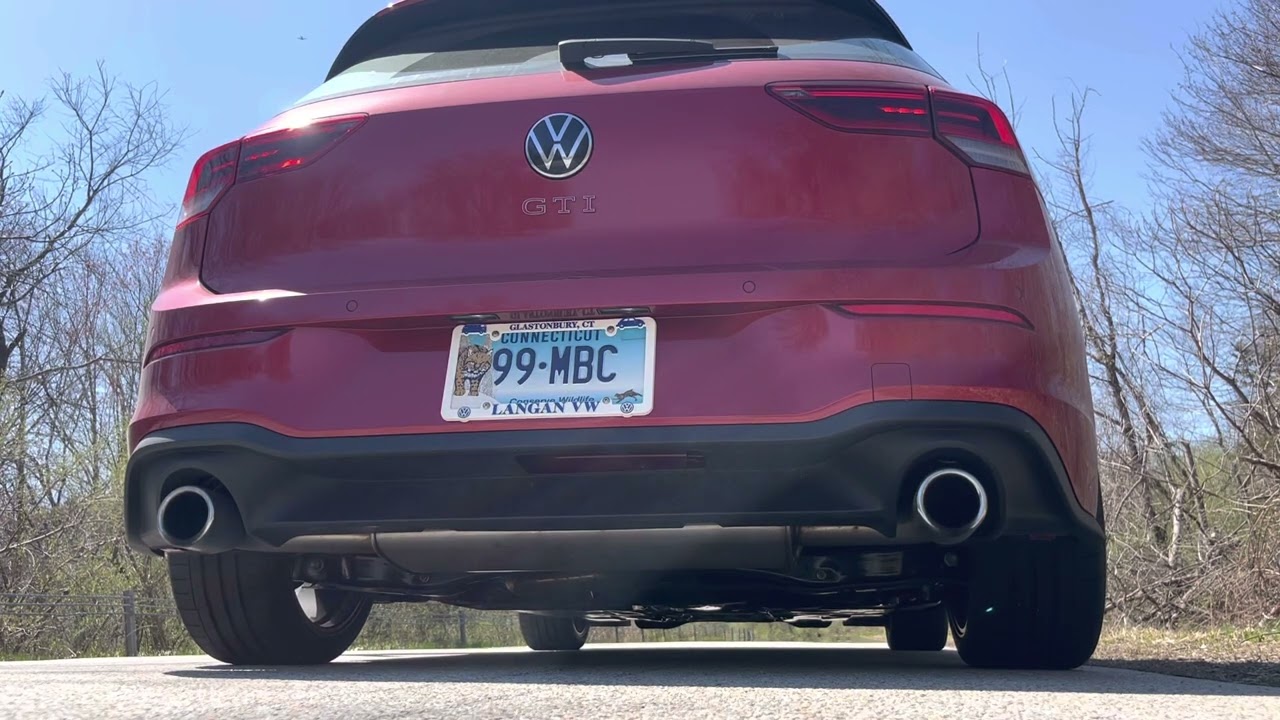 MK8 GTI Stock Exhaust Sound