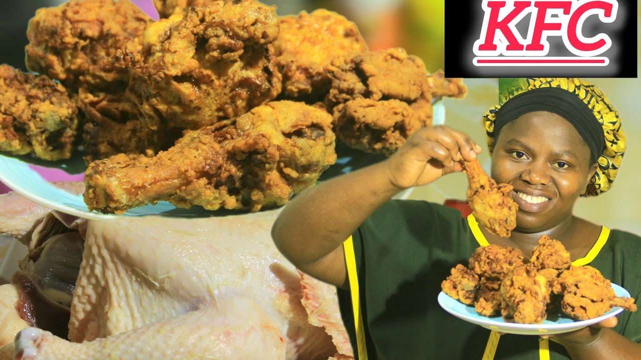 GUTEKA INKOKO Y'IMINSI MIKURU ,KFC , IYI NKOKO IRARYOHA CYANE, PERFECT KFC CHICKEN RECIPE AT HOME