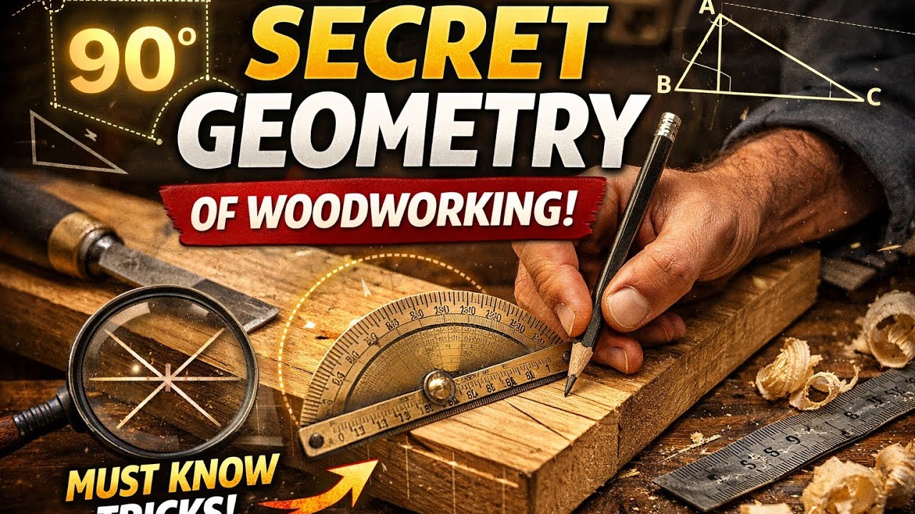 Carpenters Secretly Master Geometry Every Day | The Hidden Math Behind Perfect Woodworking