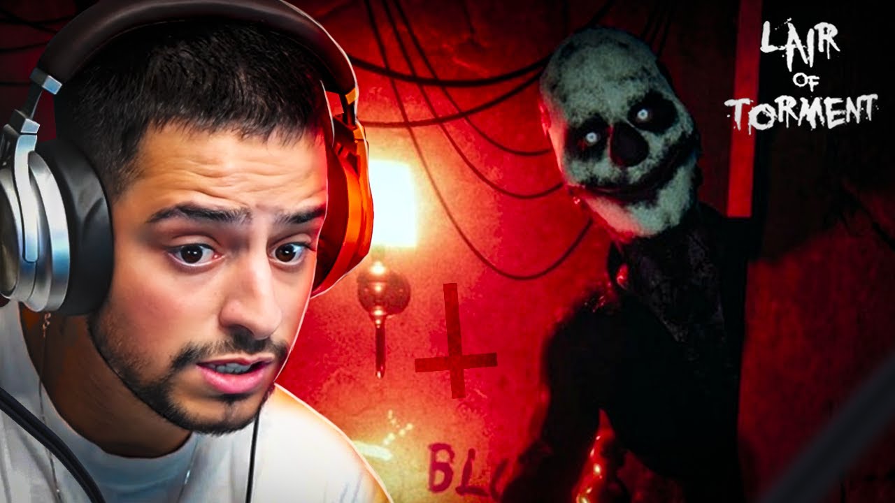 Testei um NOVO JOGO de terror MUITO BIZARRO! | Lair of Torment