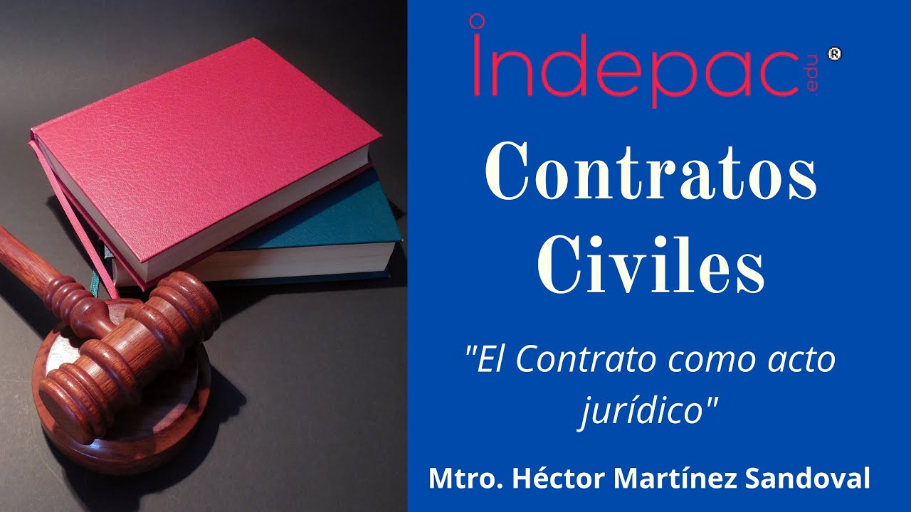 1  Contratos Civiles  El contrato como acto jurídico