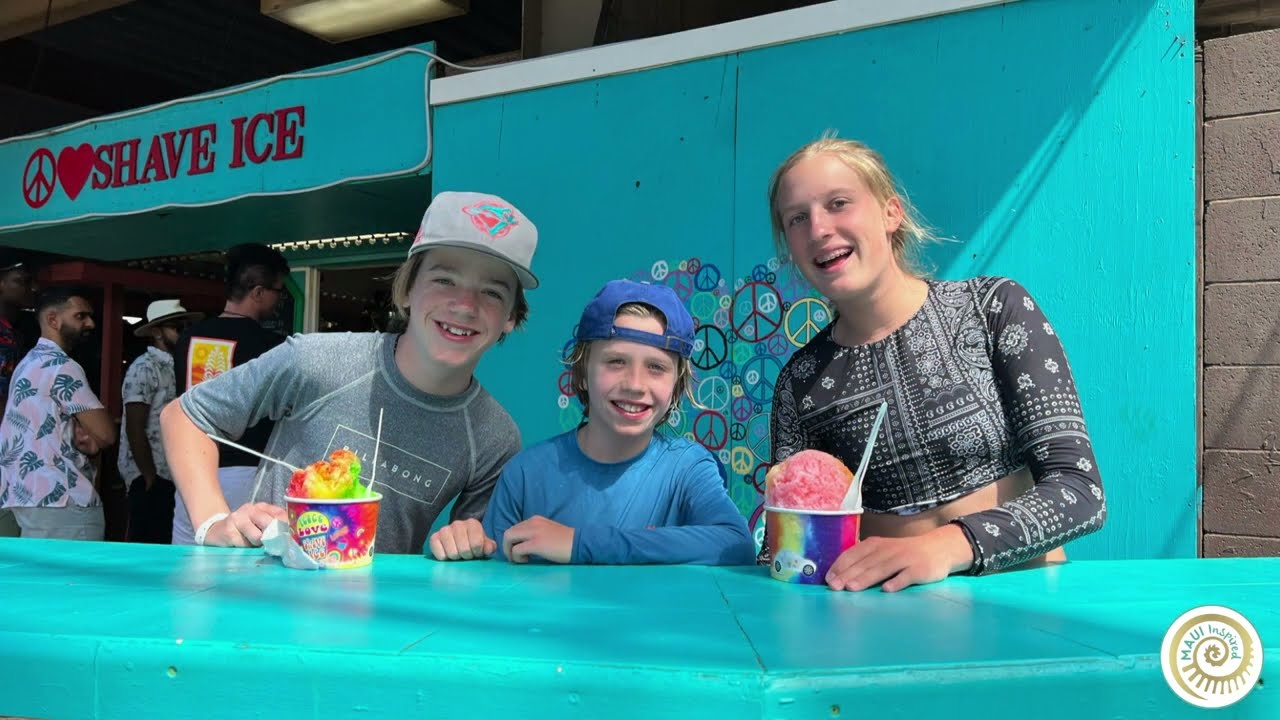 Top 5 Maui Shave Ice:  Peace Love Shave Ice