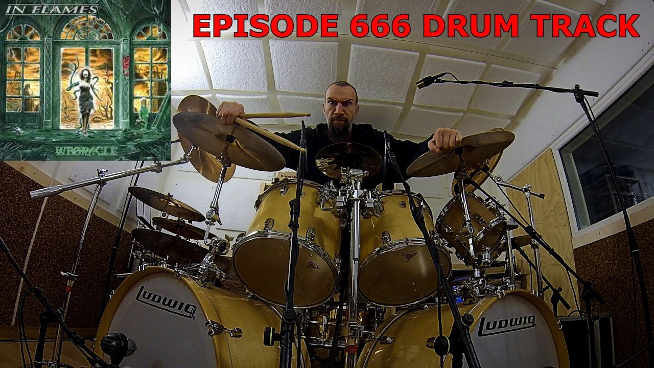 In Flames - Episode 666 DRUM TRACK by Edo Sala