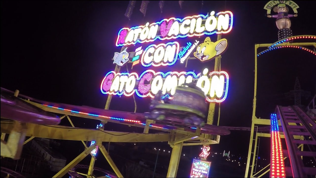 Ratón Vacilón Con Gato Comilón POV Onride MultiCam - Feria de Málaga 2016