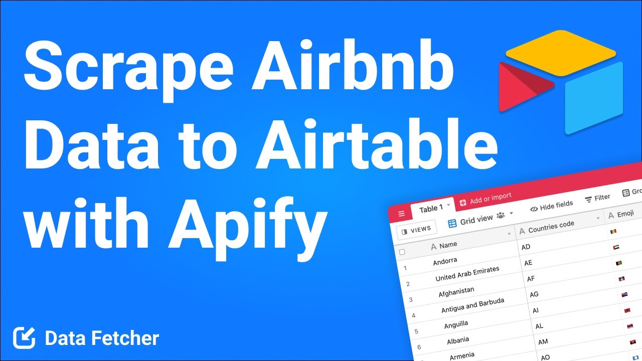 How to Scrape Airbnb Data into Airtable with Apify
