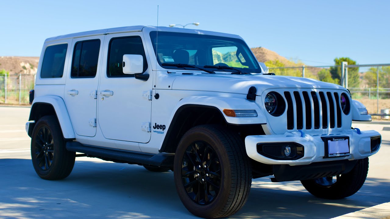 2021 Jeep Wrangler 4xe High Altitude - 49 MPGe and Off-Road Utility