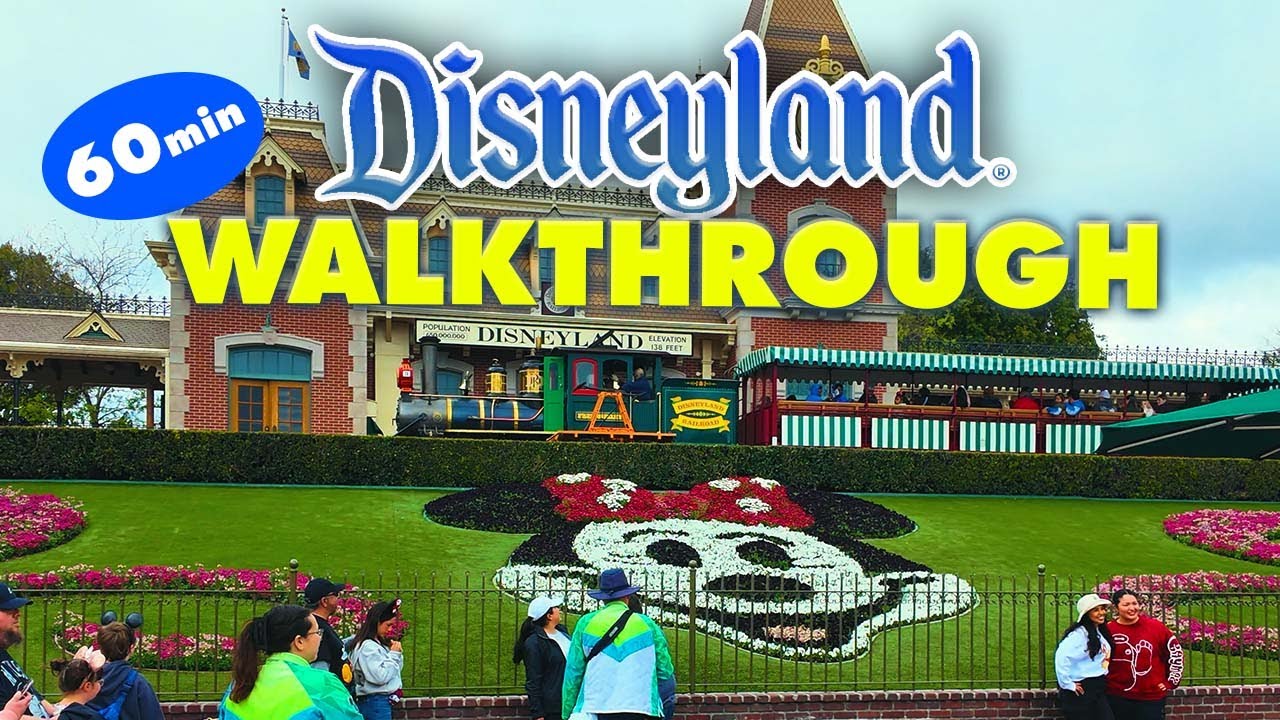 Complete walkthrough of Disneyland | March 2025