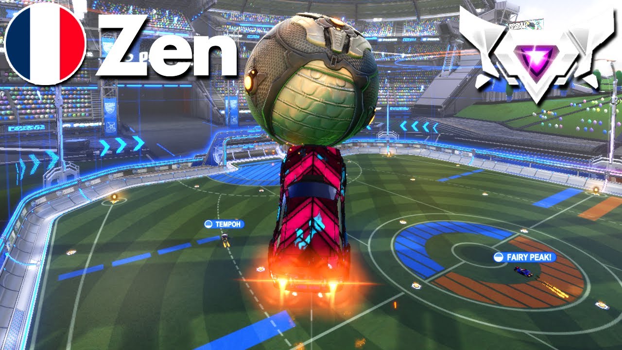 ZEN is UNSTOPPABLE in Rocket League! (SSL 2v2)