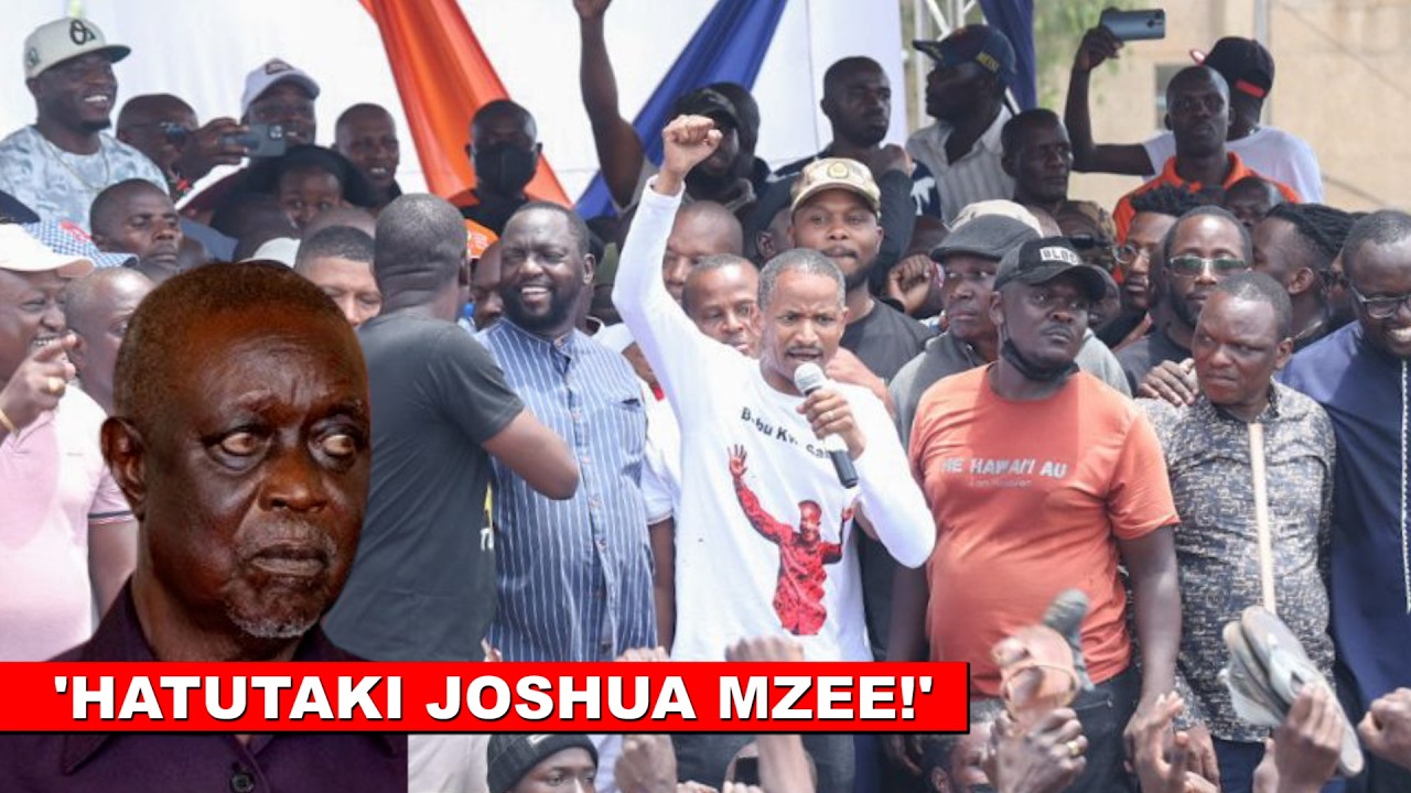 BABU OWINO TO OBURU: Hatutaki Joshua Mzee tunataka Joshua Kijana!